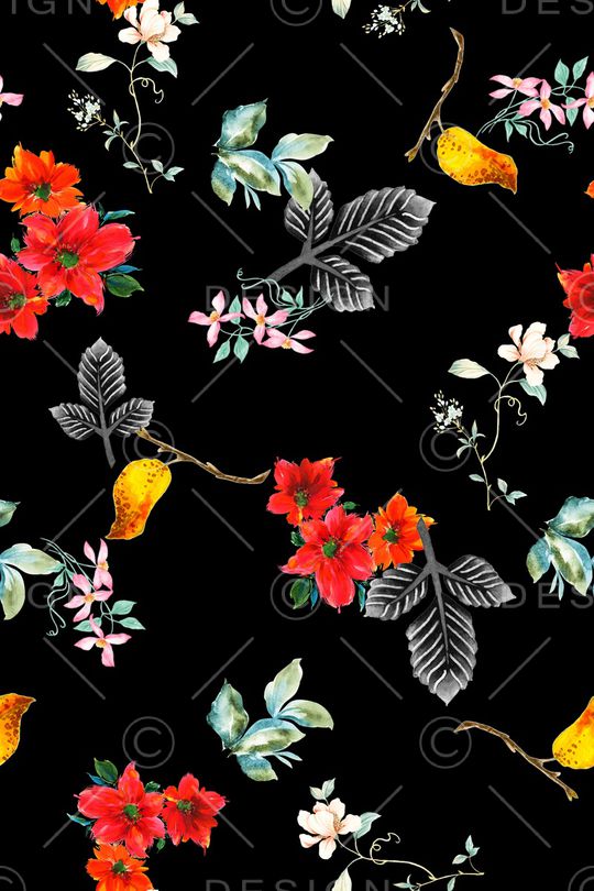 小碎花印花华亿平台图片