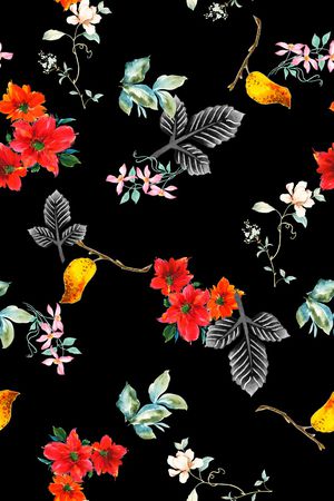 小碎花印花华亿平台图片