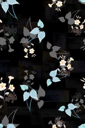 小碎花印花华亿平台图片