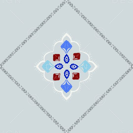 古典花纹印花华亿平台图片