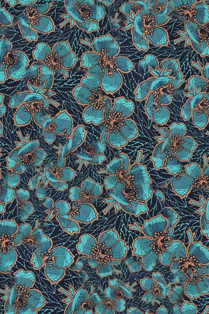 复古印花华亿平台图片