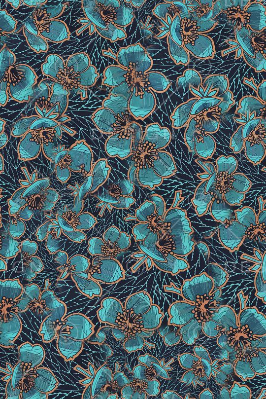 复古印花华亿平台图片