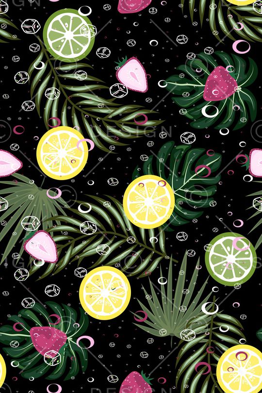 草莓印花华亿平台图片