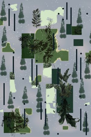 复古印花华亿平台图片