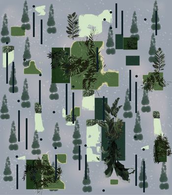 复古印花华亿平台图片