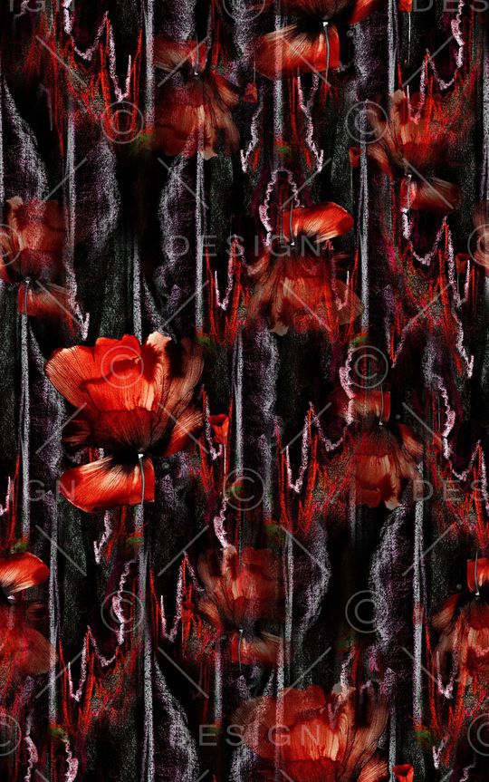 笔触印花华亿平台图片