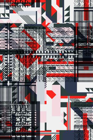 格子印花华亿平台图片