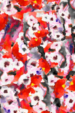 水彩印花华亿平台图片