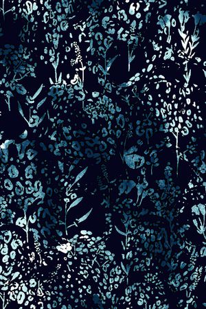 豹纹印花华亿平台图片