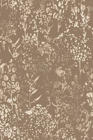 豹纹印花华亿平台图片