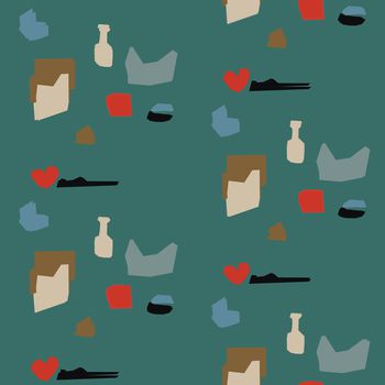 复古印花华亿平台图片