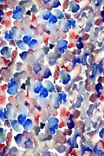 水彩印花华亿平台图片