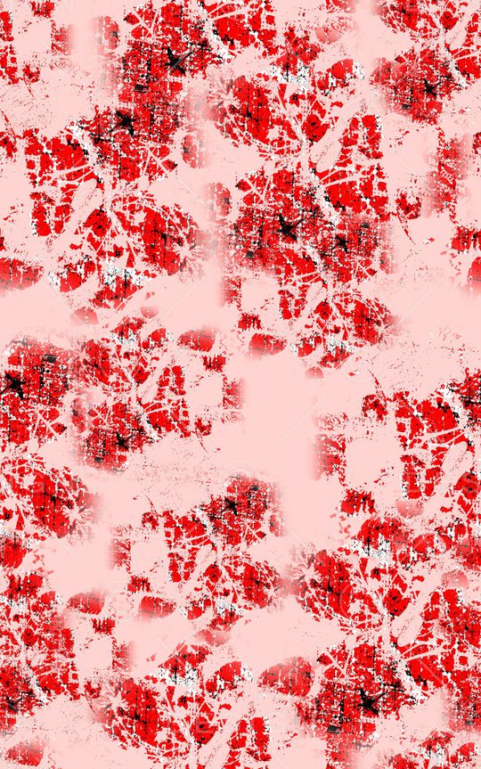 笔触印花华亿平台图片