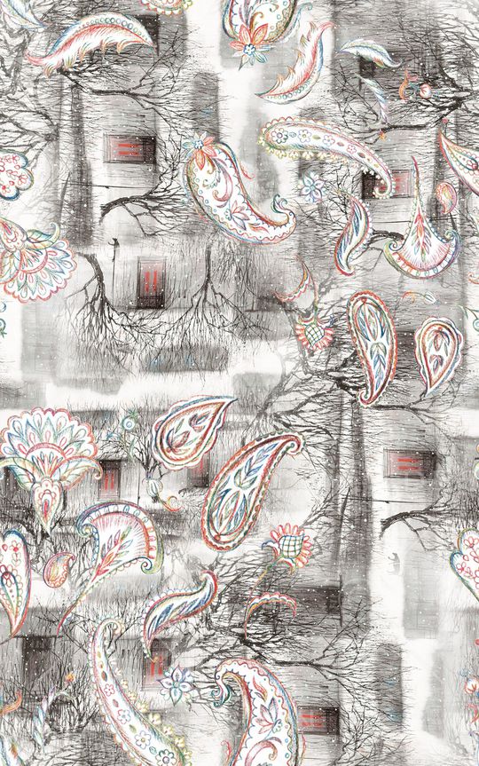 肌理印花华亿平台图片