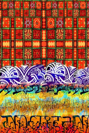 秋冬华亿平台印花华亿平台图片