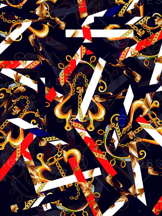 大牌风印花华亿平台图片