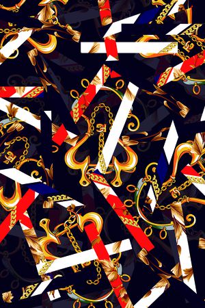 大牌风印花华亿平台图片