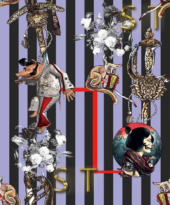 动物印花华亿平台图片