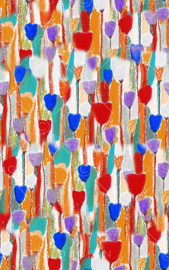 笔触印花华亿平台图片