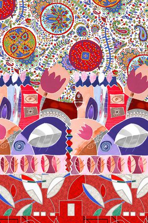 数码定位花印花华亿平台图片