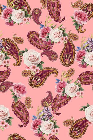 复古印花华亿平台图片