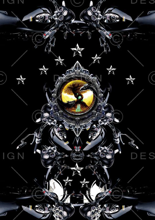 抽象印花华亿平台图片