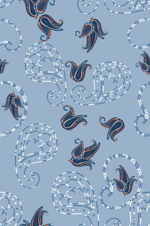 佩斯利印花华亿平台图片