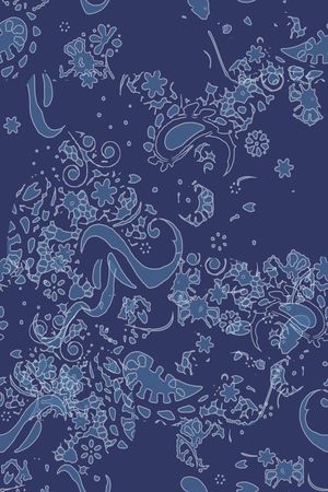 佩斯利印花华亿平台图片