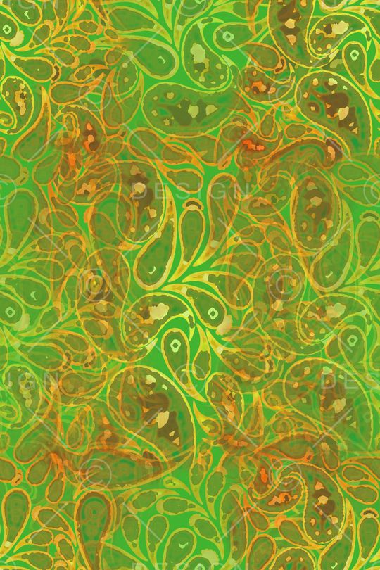 佩斯利图案印花华亿平台图片