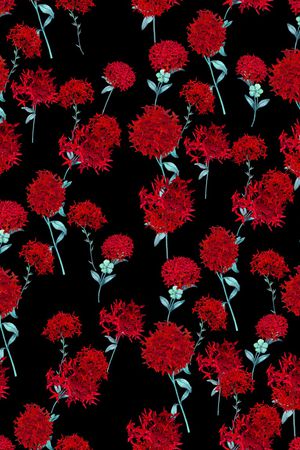 玫瑰花印花华亿平台图片