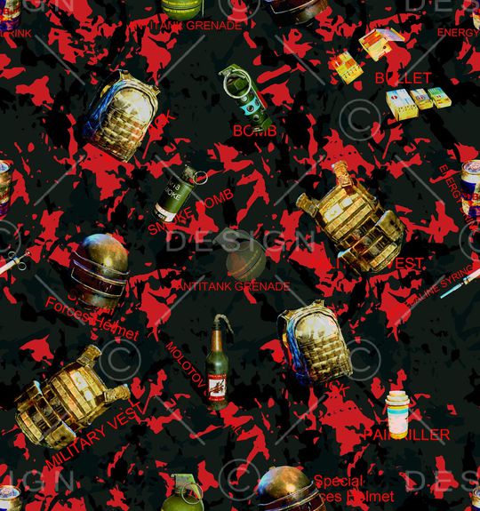 迷彩印花华亿平台图片