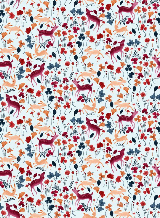 小碎花印花华亿平台图片