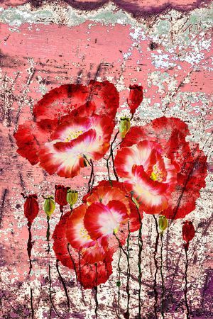 笔触印花华亿平台图片