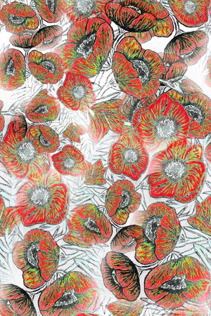 复古印花华亿平台图片