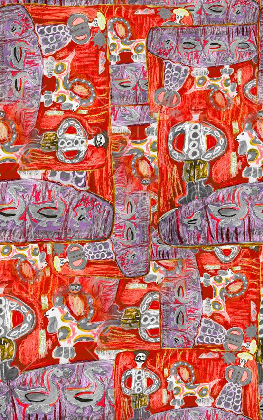 肌理印花华亿平台图片