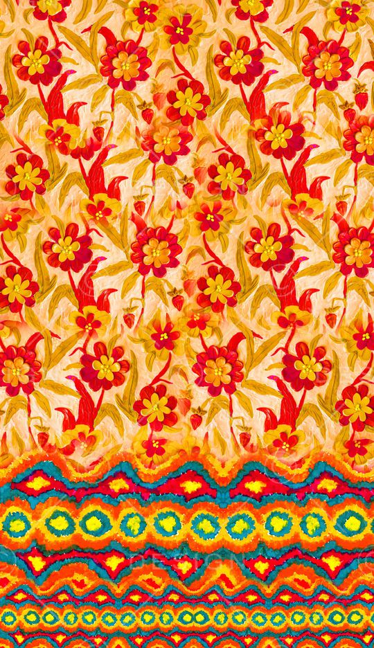 复古印花华亿平台图片