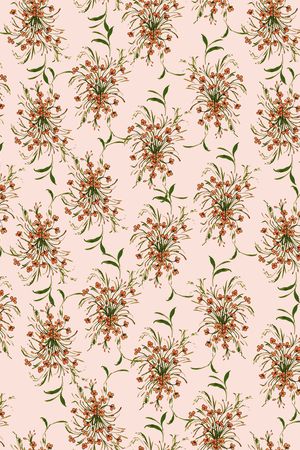 小碎花印花华亿平台图片