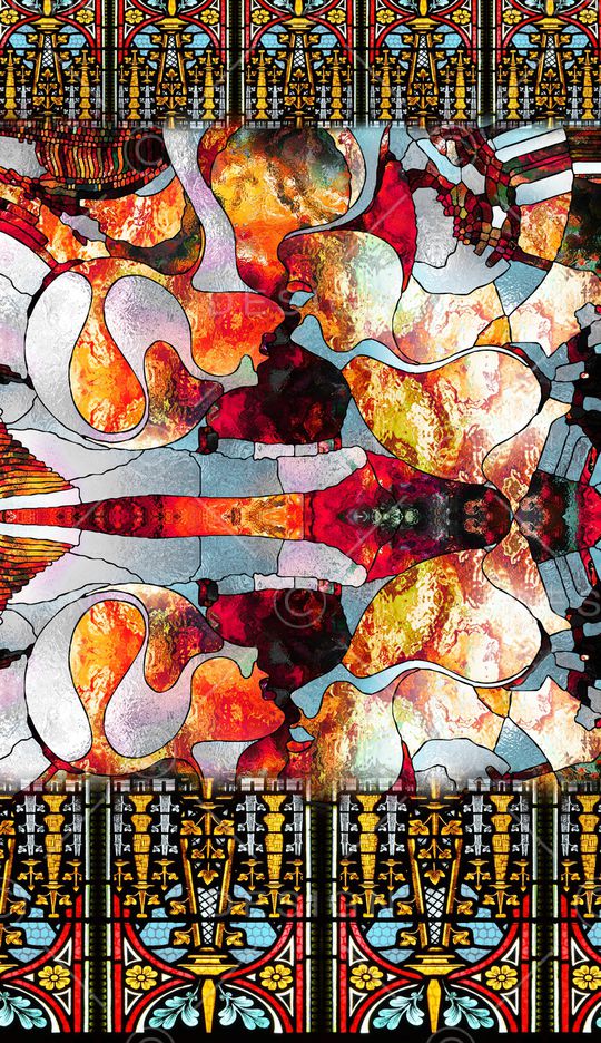 复古印花华亿平台图片