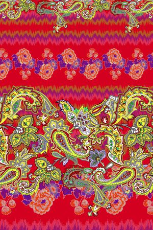 复古印花华亿平台图片