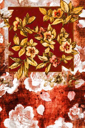 秋冬华亿平台印花华亿平台图片