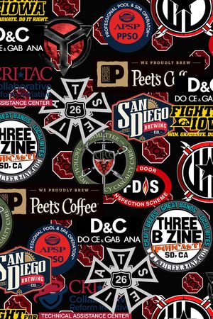 男装印花华亿平台图片