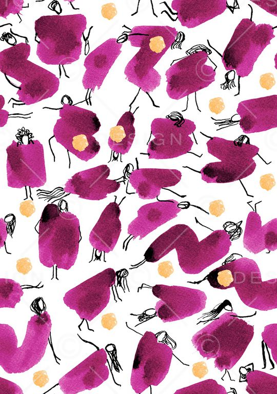 手绘印花华亿平台图片