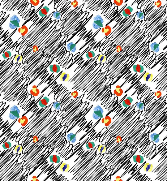 手绘印花华亿平台图片