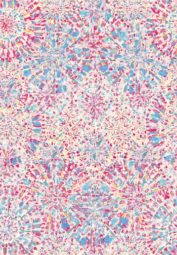 抽象印花华亿平台图片