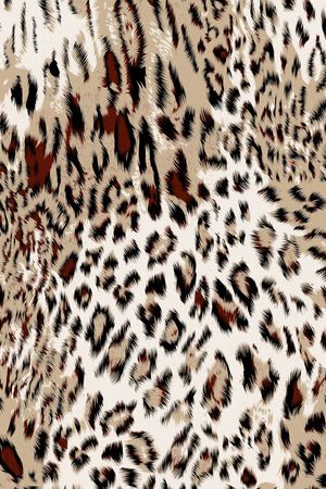 豹纹印花华亿平台图片