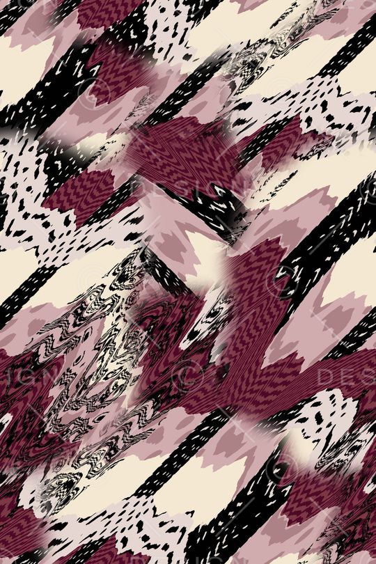 复古印花华亿平台图片