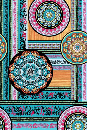 格子印花华亿平台图片