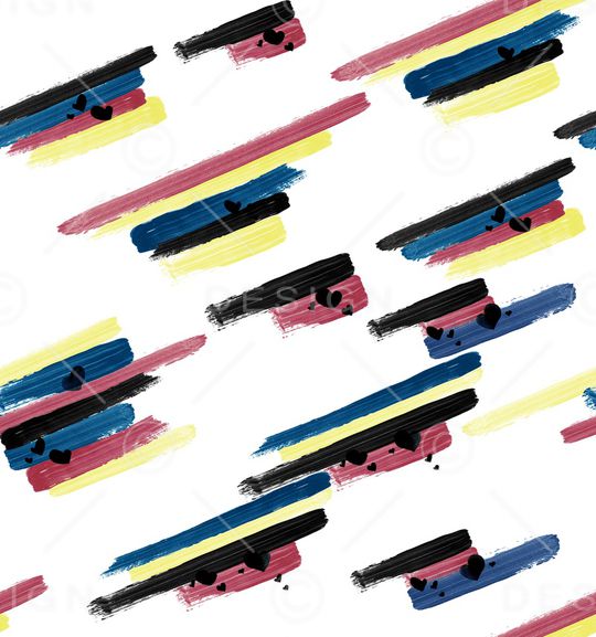 笔触印花华亿平台图片