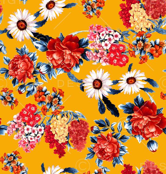 牡丹印花华亿平台图片