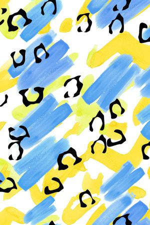 笔触印花华亿平台图片